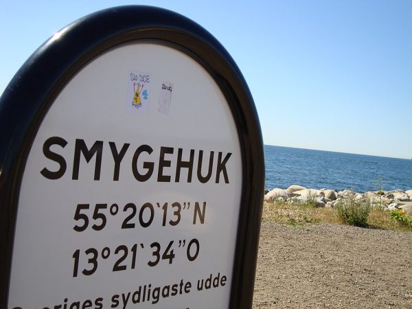 Zviedrijas galējie dienvidi un kailā vecmāmiņa