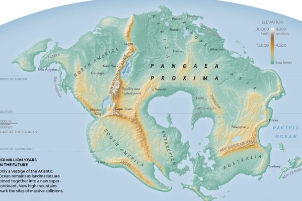 Kā pasaule izskatīsies pēc 250 miljoniem gadu