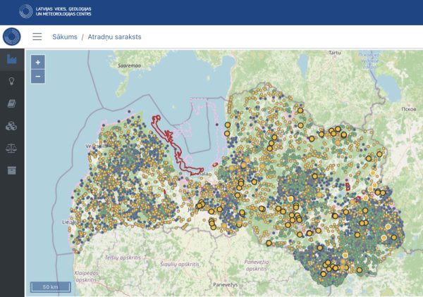 Latvijas derīgo izrakteņu atradnes